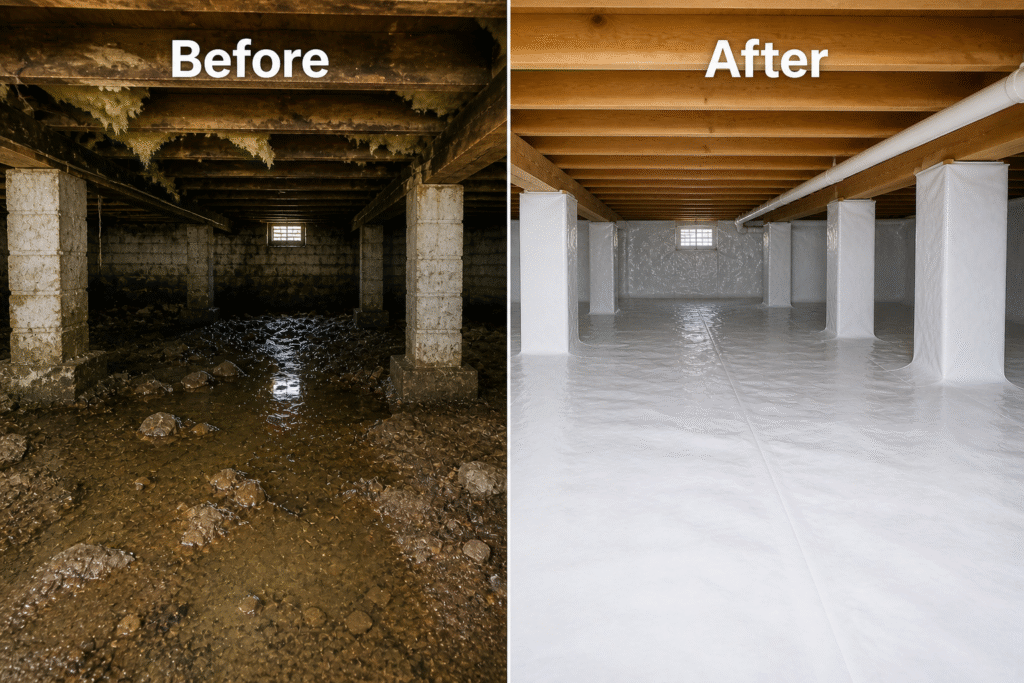 Crawl Space Encapsulation Services
