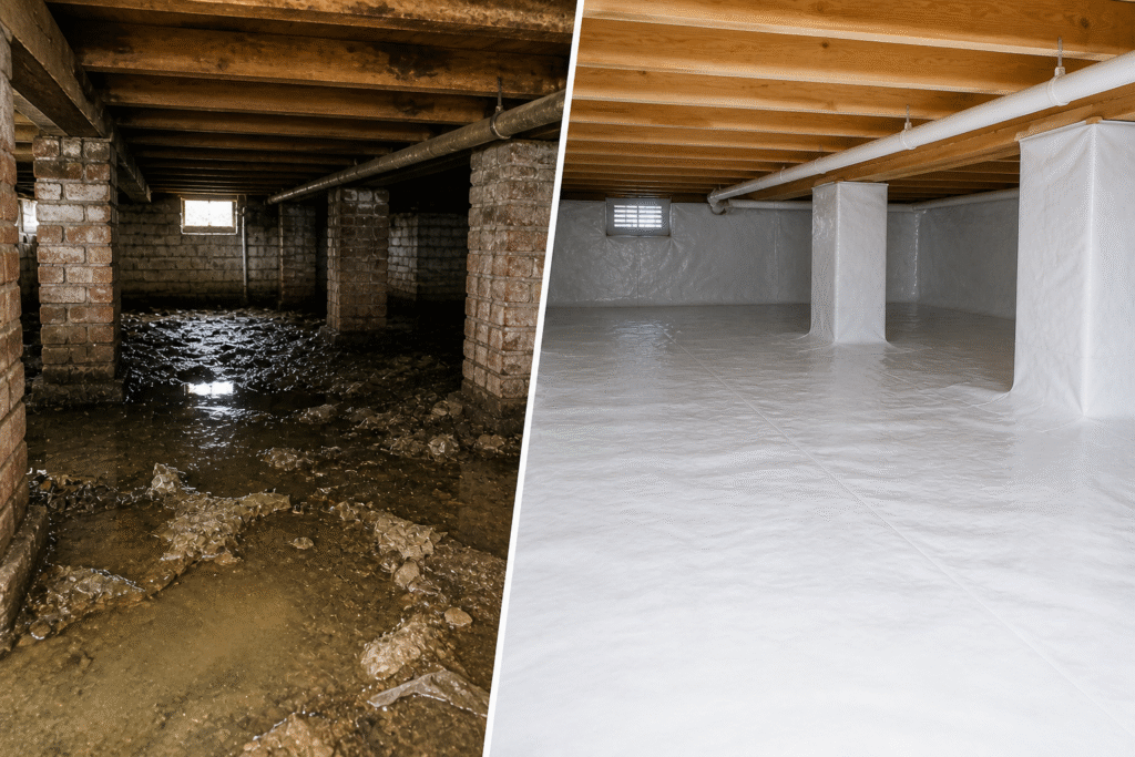 Crawl Space Encapsulation Services in New Jersey