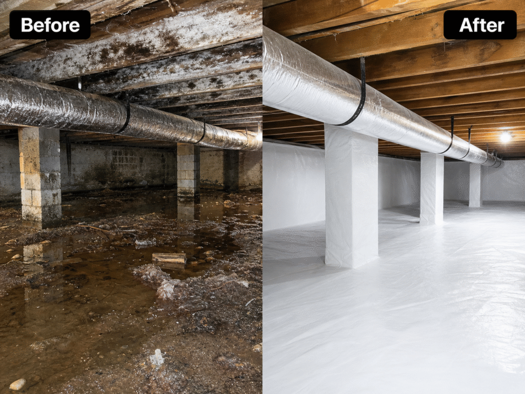 Crawl Space Mold Removal Services in New Jersey