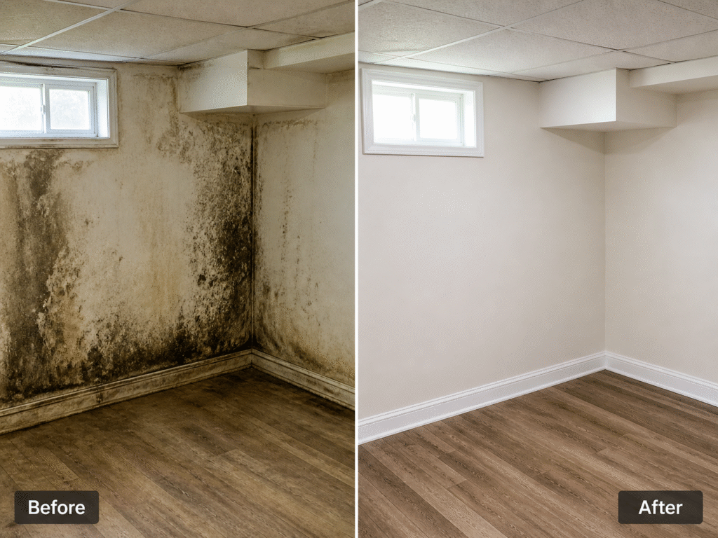 Emergency Residential Mold Cleanup Services