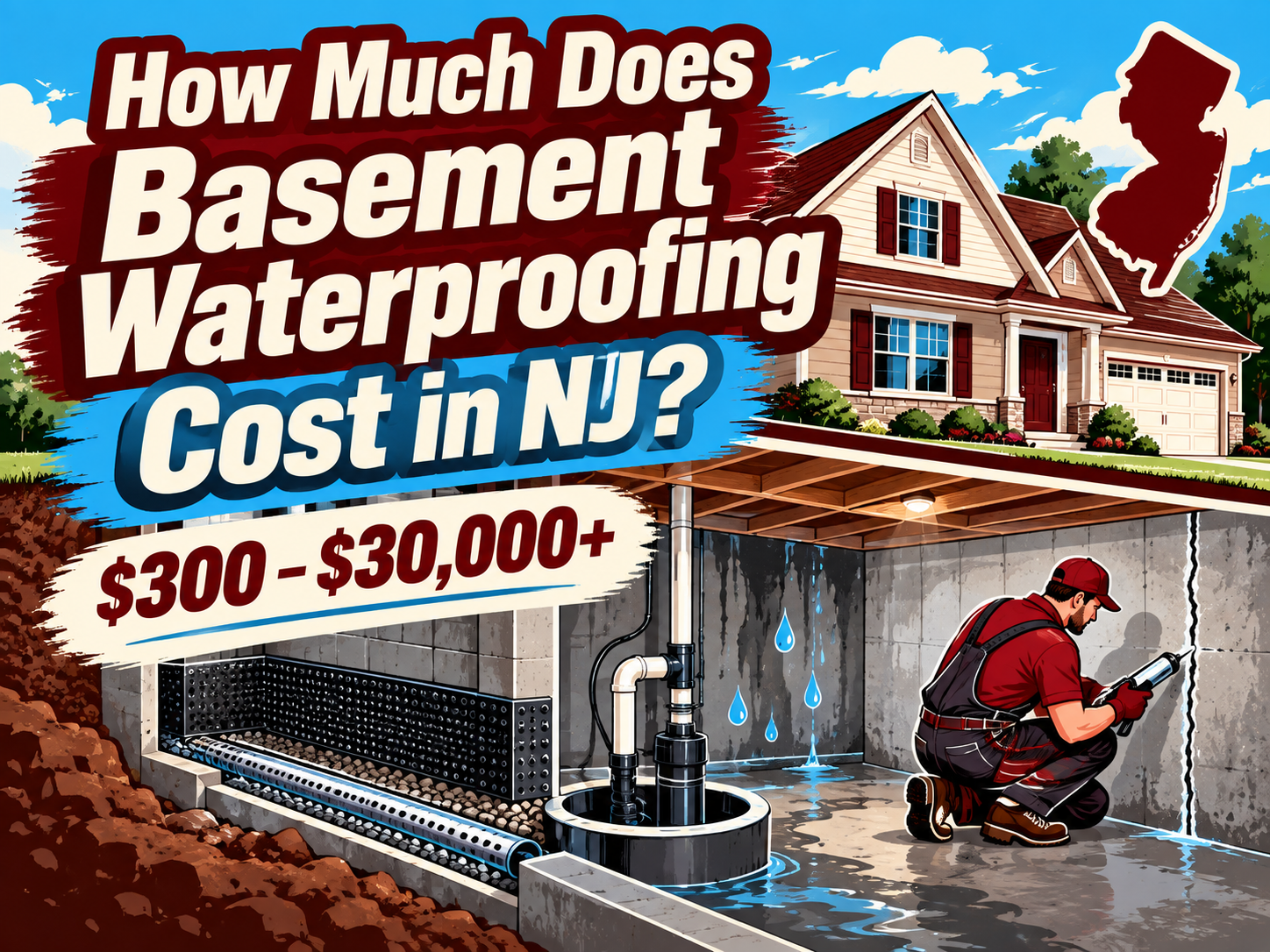 How Much Does Basement Waterproofing Cost in NJ?